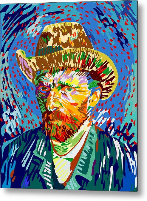 Vincent Van Gogh Sticker by Pixteeby - Pixels