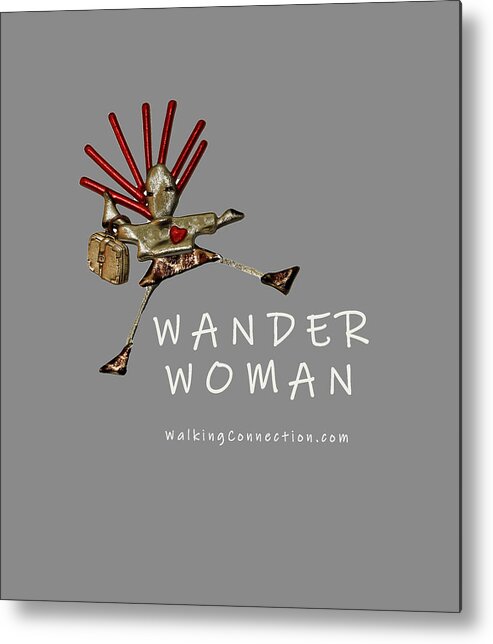 Wander Woman. Living Room Metal Print featuring the photograph Wander Woman by Gene Taylor