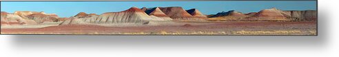 Painted Metal Print featuring the photograph Repainted Desert by Gregory Scott