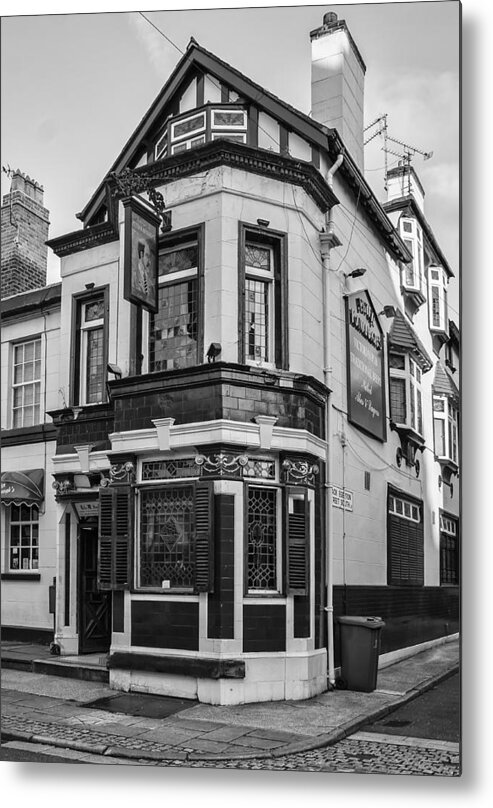 English Pub Metal Print featuring the photograph A Pub on Every Corner by Georgia Clare