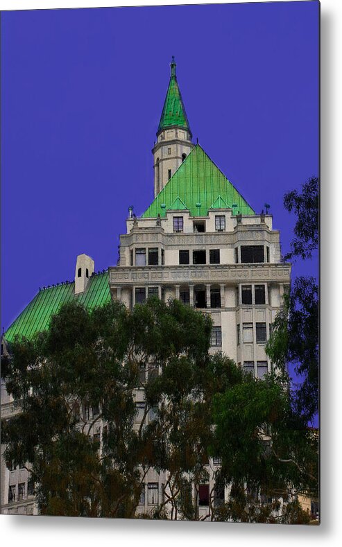 Building Metal Print featuring the photograph Villa Building by Joseph Hollingsworth