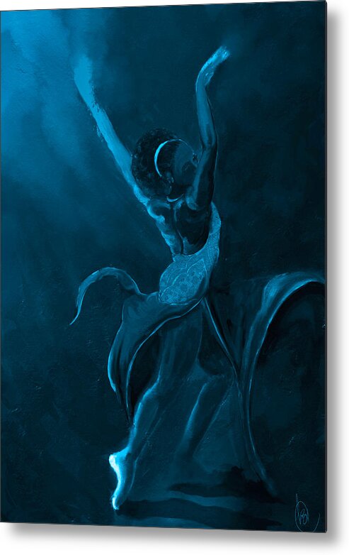 Dance Metal Print featuring the painting Art of The Dance by Howard Barry