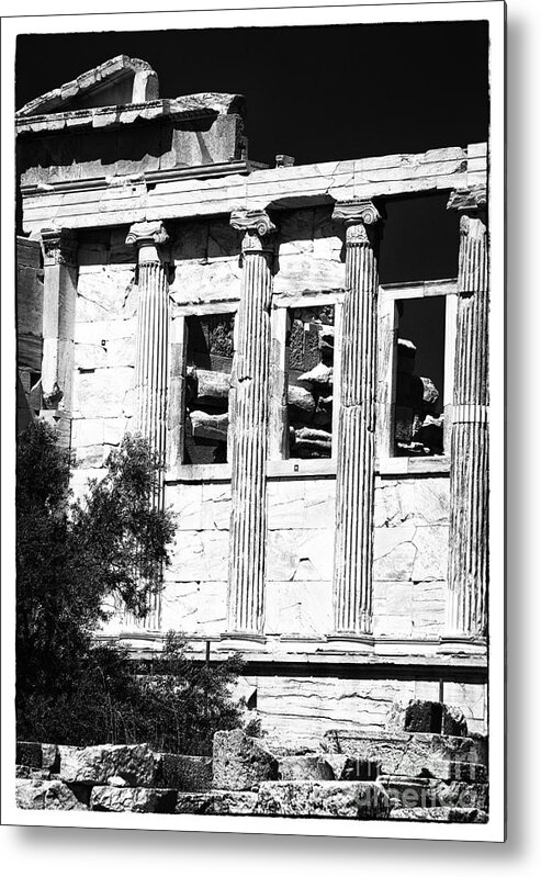 Erechtheum Columns Metal Print featuring the photograph Erechtheum Columns by John Rizzuto