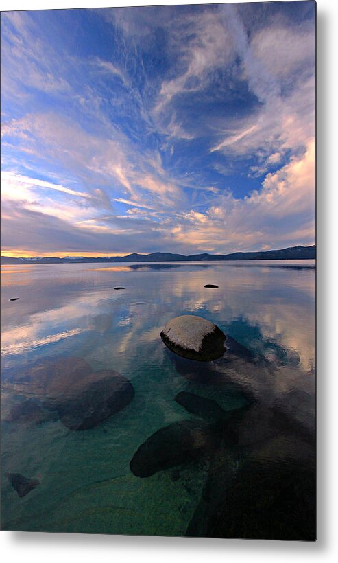  Lake Tahoe Metal Print featuring the photograph Get Into Nature by Sean Sarsfield