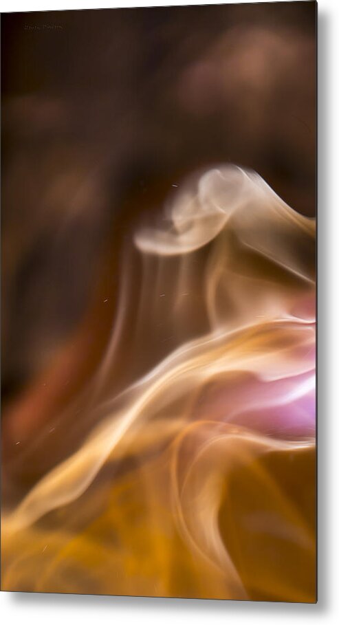 Playing With Fire Metal Print featuring the photograph Playing With Fire by Steven Poulton