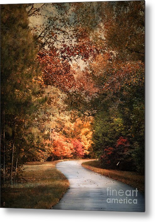 Autumn Metal Print featuring the photograph Autumn Passage 1 by Jai Johnson