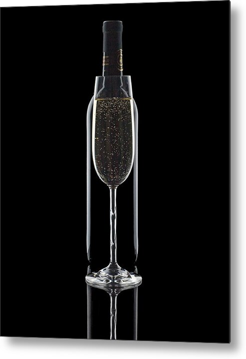 Wine Metal Print featuring the photograph Wine by Tom Mc Nemar