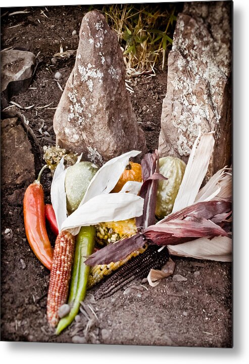 Thanksgiving Metal Print featuring the photograph Albuquerque, New Mexico - Thanksgiving by Mark Forte