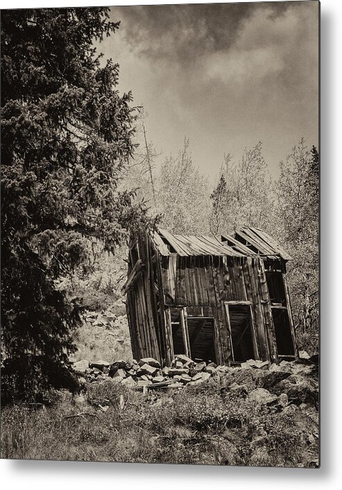History Metal Print featuring the photograph Ouray Remains by Elin Skov Vaeth