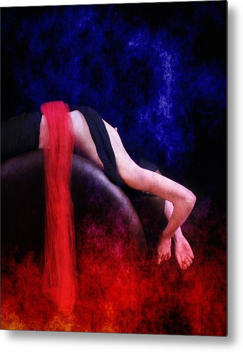  Metal Print featuring the photograph Red Fog #1 by Andrew Giovinazzo