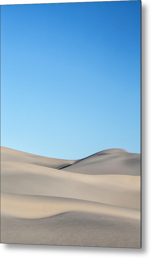 Vertical Metal Print featuring the photograph Desert Calm by Jon Glaser