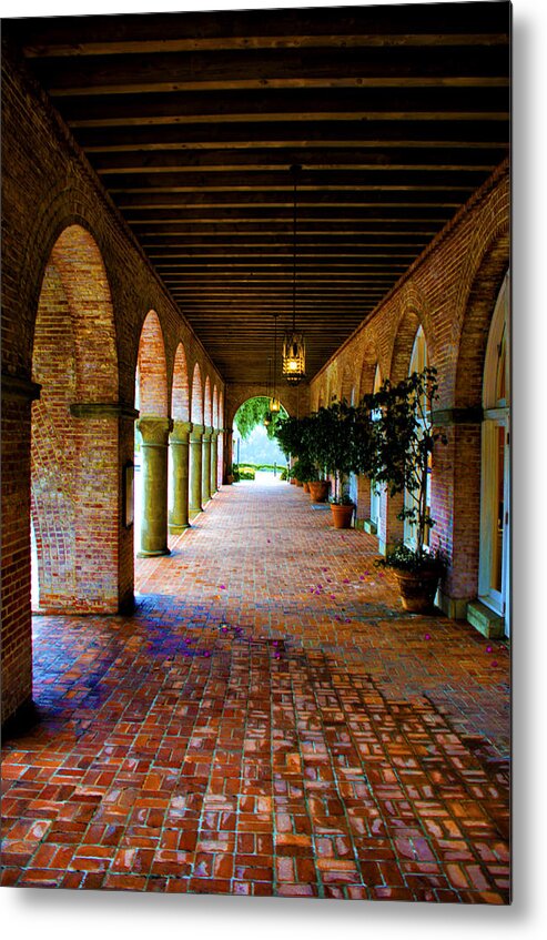 Arches Metal Print featuring the photograph Arches and Bricks by Joseph Hollingsworth
