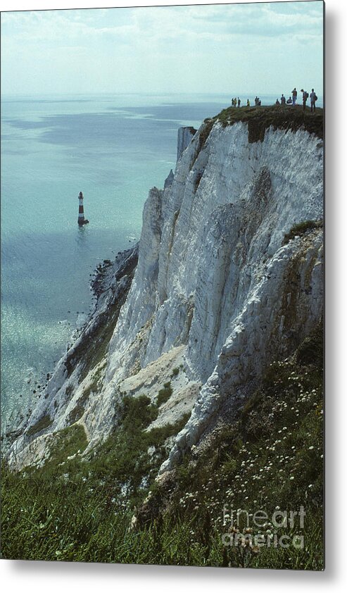 Beachy Head Metal Print featuring the photograph Beachy Head - Sussex - England by Phil Banks