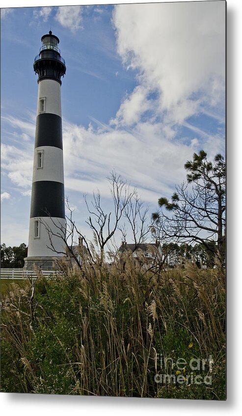 Bodie Island Lighthouse Metal Print featuring the photograph Island Light by Debra Johnson