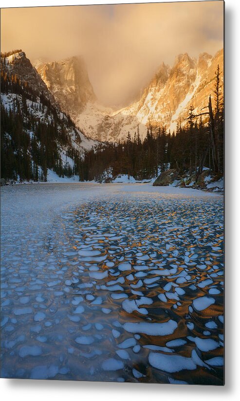 Dream Lake Metal Print featuring the photograph Lucid Dream by Morris McClung