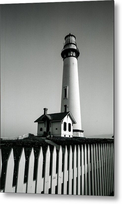 Pigeon Point Lighthouse Metal Print featuring the photograph Pigeon Point Lighthouse by Matthew Pace