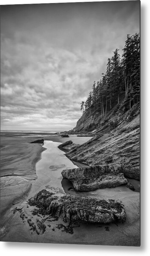 Vertical Metal Print featuring the photograph Soul without Color by Jon Glaser