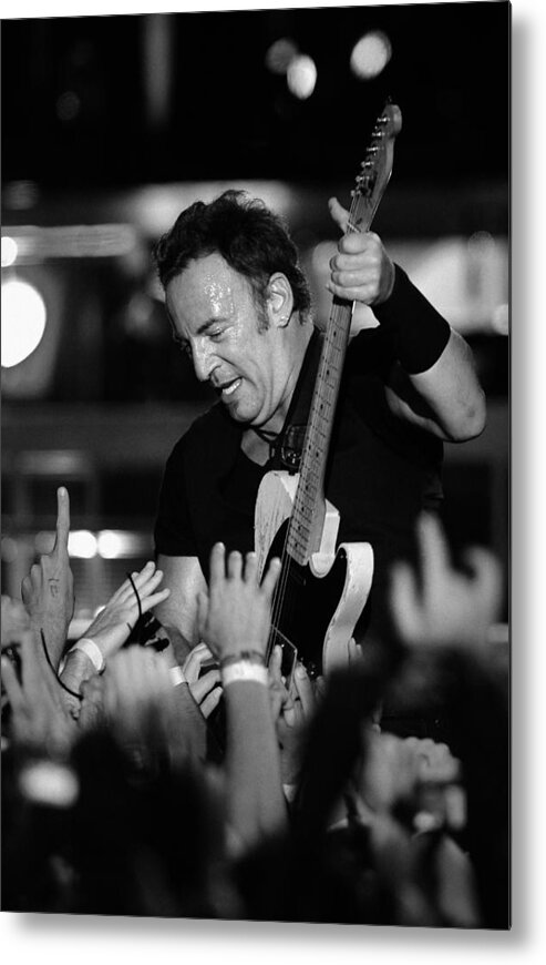 Music Metal Print featuring the photograph The Boss 25 by Rafa Rivas