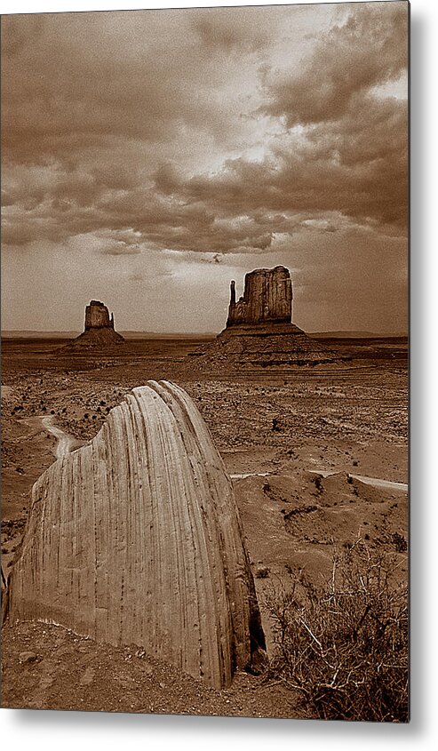 American Metal Print featuring the photograph West005 by Matthew Pace