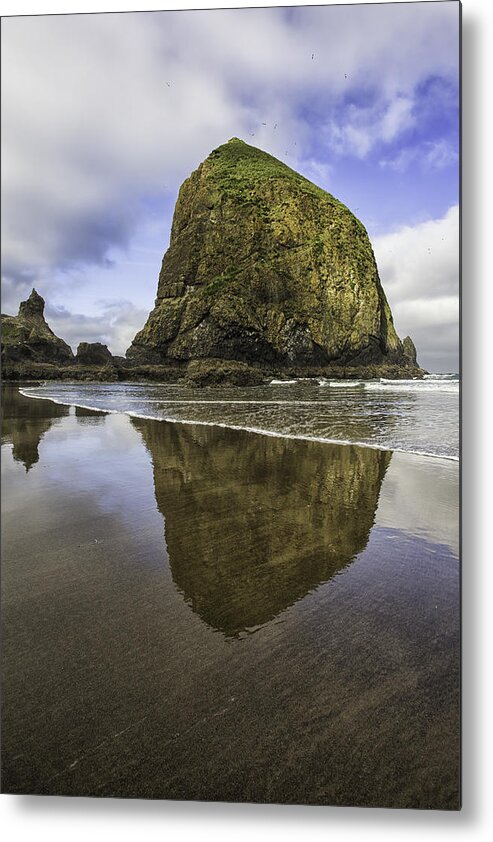 2013 Metal Print featuring the photograph Wet Sand by Sara Hudock