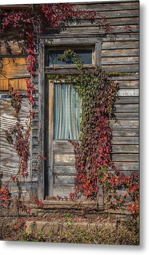 Timberville Metal Print featuring the photograph Autumn Welcome by Cyndi Goetcheus Sarfan