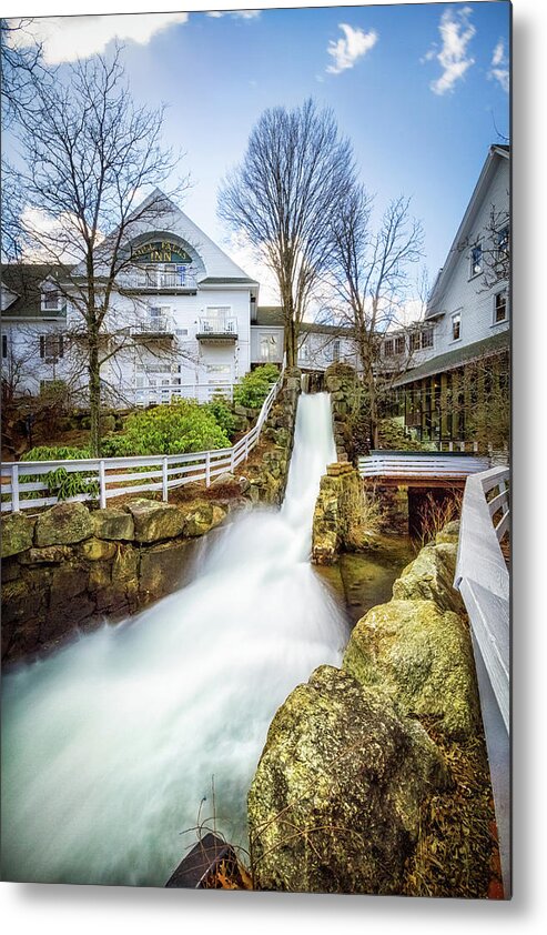 Mill Falls Metal Print featuring the photograph Mill Falls #1 by Robert Clifford
