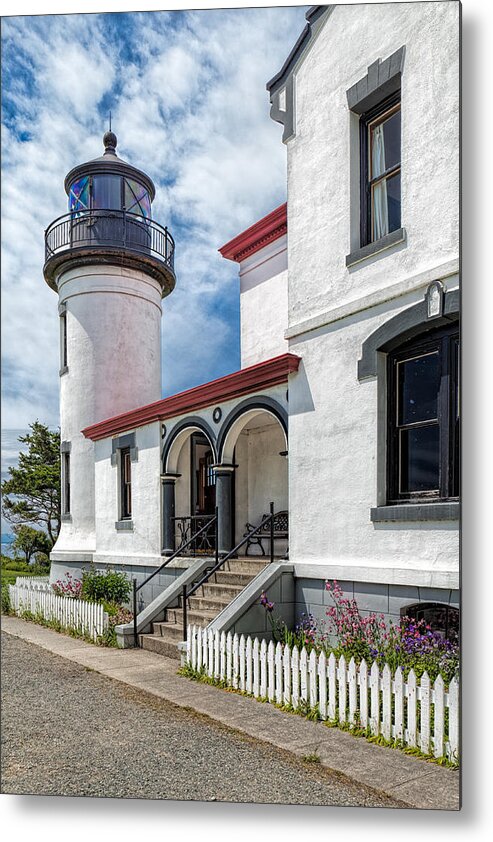 Admiralty Metal Print featuring the photograph Admiralty Head Lighthouse by Thomas Hall