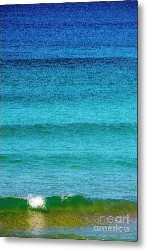 Breaking Wave Metal Print featuring the photograph Breaking wave by Sheila Smart Fine Art Photography