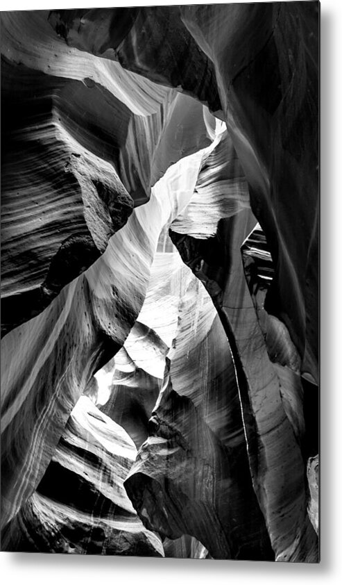 Antelope Canyon Metal Print featuring the photograph Cathedral Cave by Az Jackson