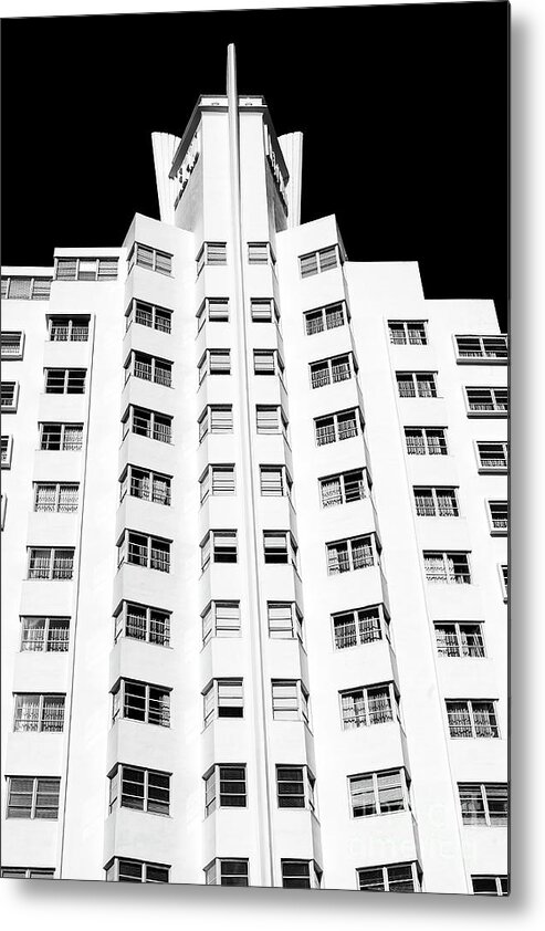 Delano Metal Print featuring the photograph Delano in South Beach by John Rizzuto