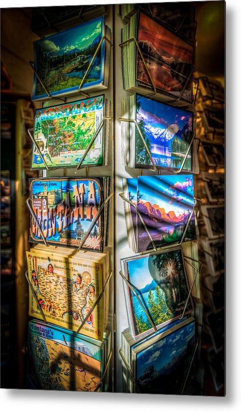 Montana Metal Print featuring the photograph Greetings from Montana by Spencer McDonald