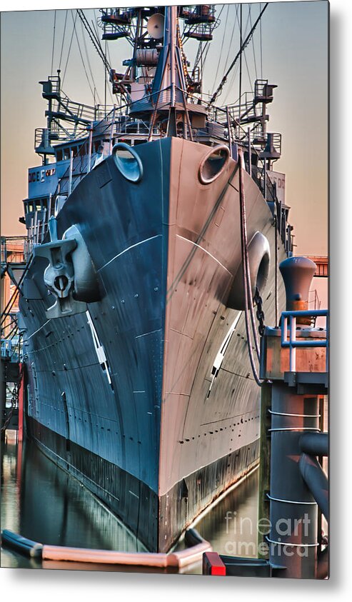 Naval Vessels Metal Print featuring the photograph Little Rock by Chuck Alaimo