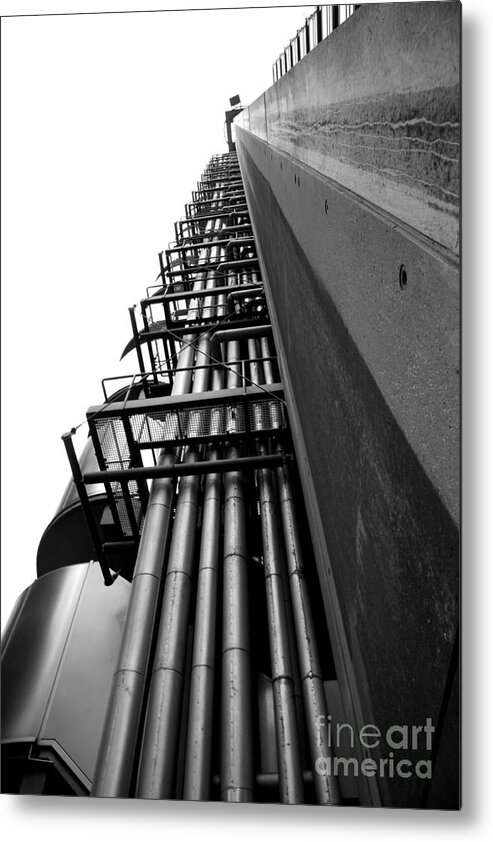 Architecture Metal Print featuring the photograph London architecture by Deborah Benbrook