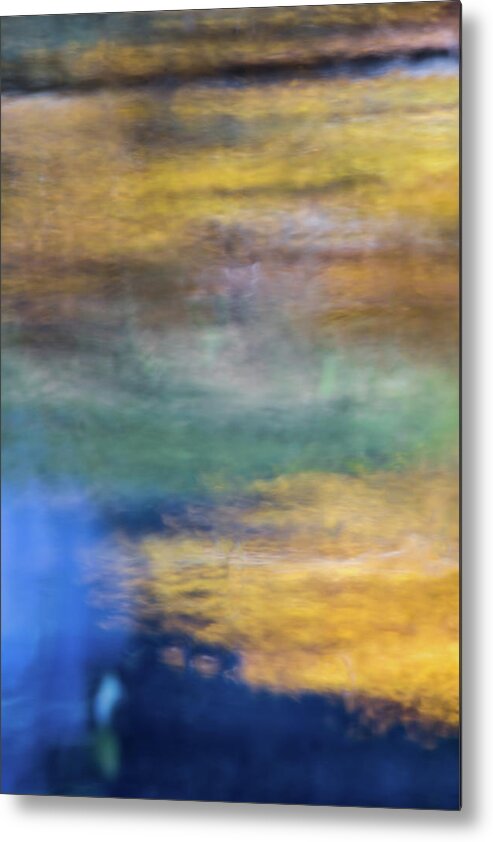 Yosemite Metal Print featuring the photograph Merced River Reflections 13 by Larry Marshall