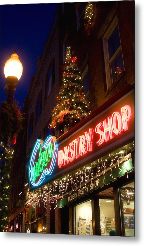 North End Metal Print featuring the photograph Modern Pastry 2 by Joann Vitali