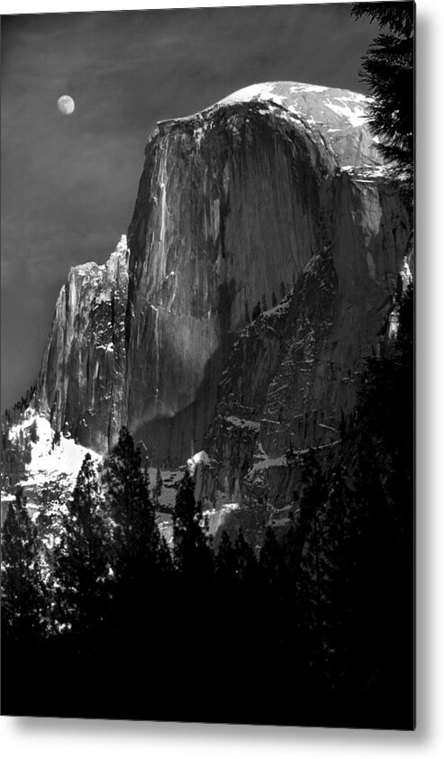 Art print POSTER Contact sheet for Moon over Half Dome by Ansel Adams