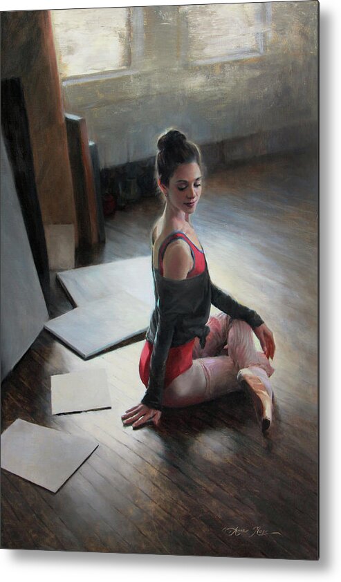 Dancer Metal Print featuring the painting Possibilities Await by Anna Rose Bain