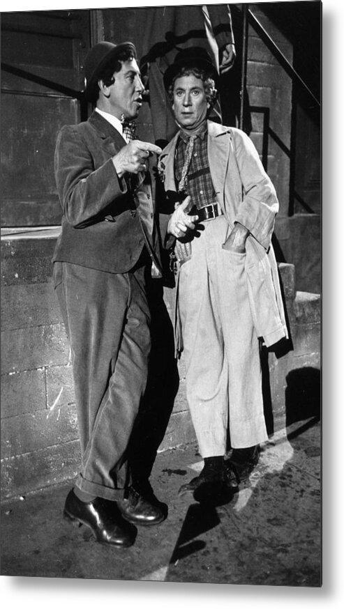 People Metal Print featuring the photograph Harpo And Chico by Slim Aarons