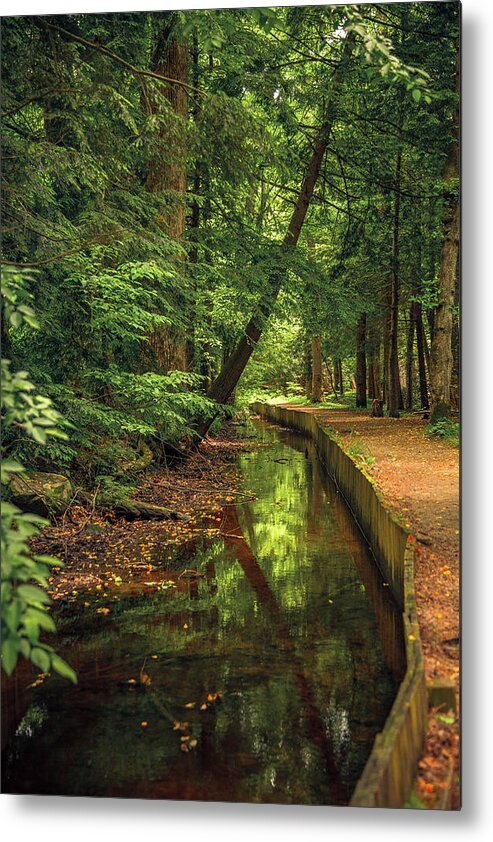 America Metal Print featuring the photograph Millrace by John Cable by ProPeak Photography