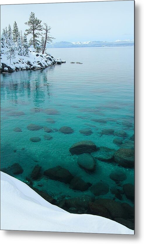Lake Tahoe Metal Print featuring the photograph Morning Glory...The Road Less Travelled by Sean Sarsfield