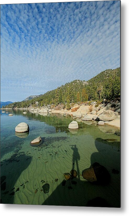 Lake Tahoe Metal Print featuring the photograph Tahoe Soul ...Become One With Nature by Sean Sarsfield