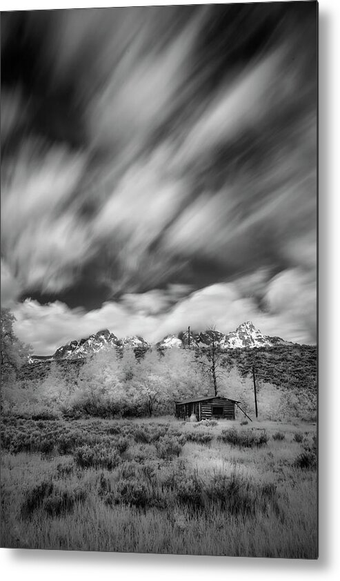 Tetons Metal Print featuring the photograph Teton Cloudscape by Jon Glaser
