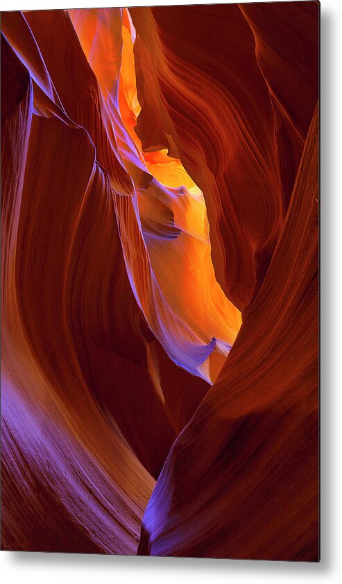 Antelope Canyon Metal Print featuring the photograph Upper Antelope Canyon II by Giovanni Allievi