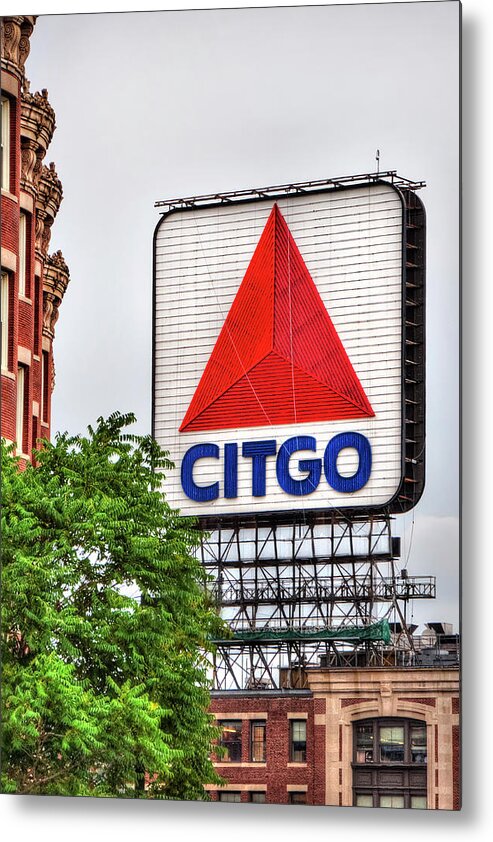 Boston Metal Print featuring the photograph Kenmore Square and the CITGO Sign by Joann Vitali