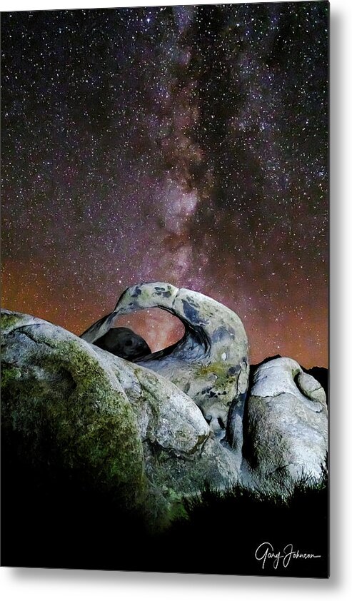 Gary Johnson Metal Print featuring the photograph Mobius Arch by Gary Johnson