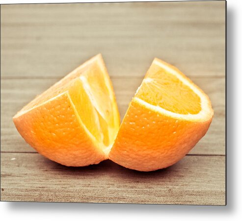 Antioxidant Metal Print featuring the photograph Orange #1 by Tom Gowanlock