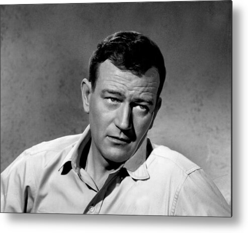 classic Metal Print featuring the photograph John Wayne by Retro Images Archive