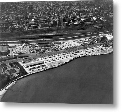 1930s Metal Print featuring the photograph 1933 Chicago World's Fair by Underwood Archives