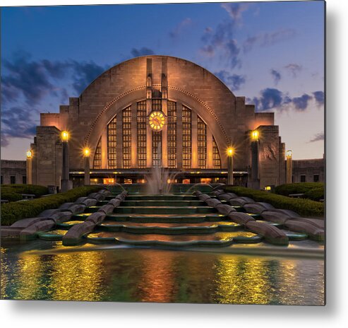  Metal Print featuring the photograph Union Terminal #3 by Keith Allen