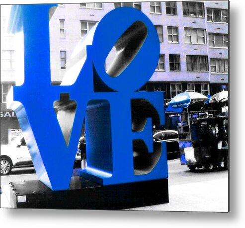 Love Metal Print featuring the photograph Love #4 by Culture Cruxxx